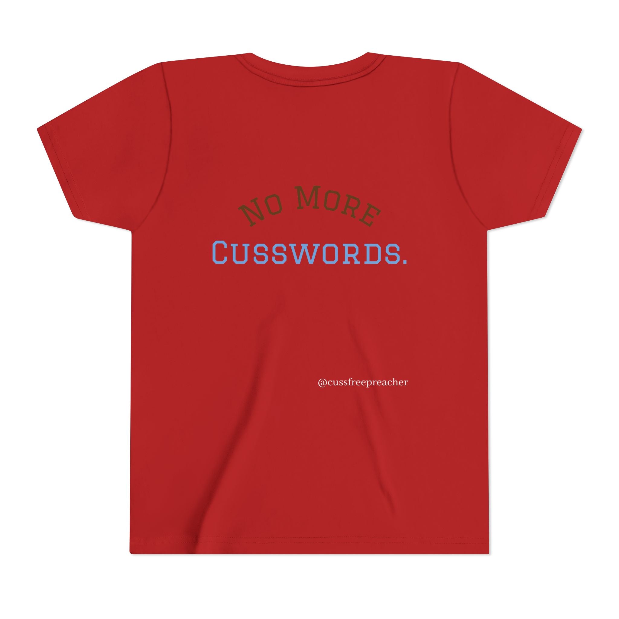 Funny Kids Tee - No More Cusswords Youth Shirt