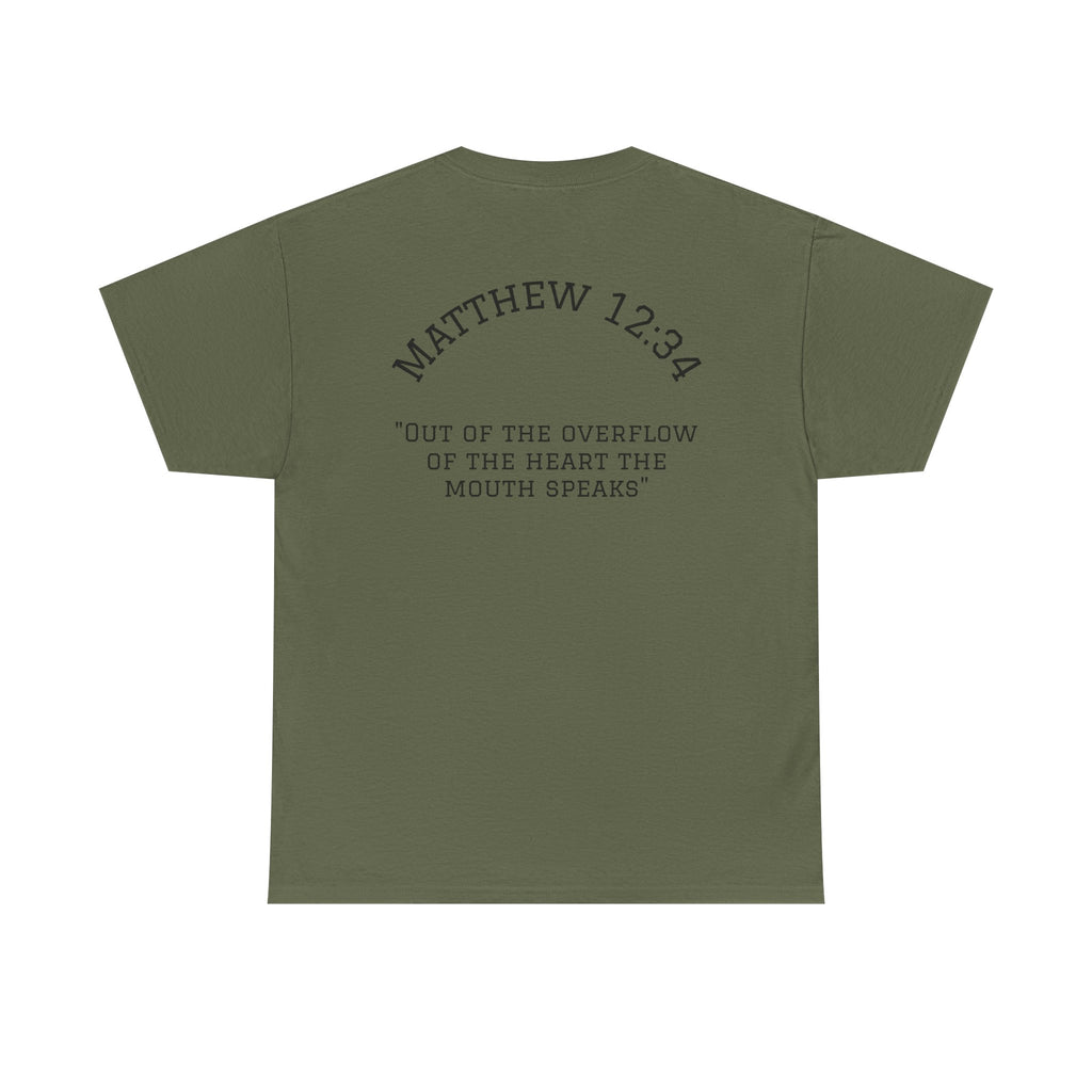 Graphic T-Shirt 'Kid Preacher' with Bible Verse Design