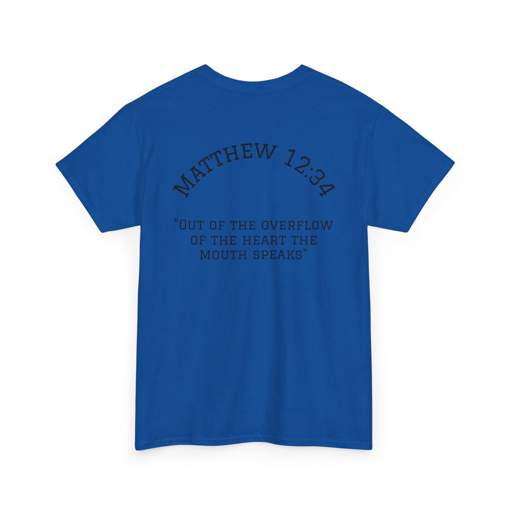 Graphic T-Shirt 'Kid Preacher' with Bible Verse Design
