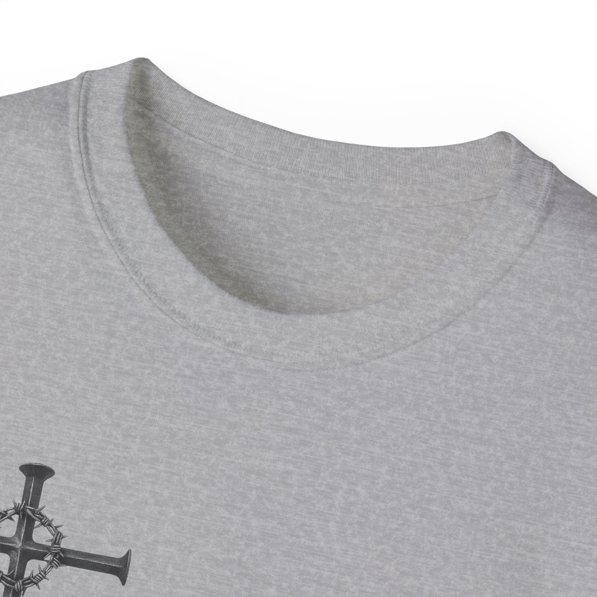 Redeemed Black Tee Elite Cross Logo Unisex T-Shirt
