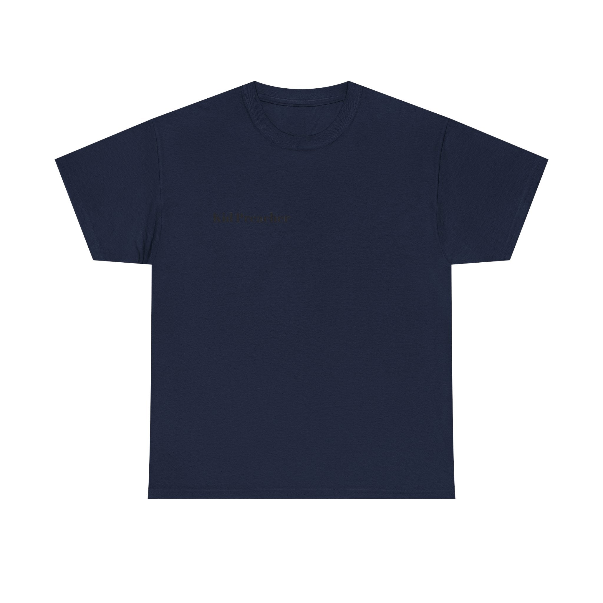 Graphic T-Shirt 'Kid Preacher' with Bible Verse Design