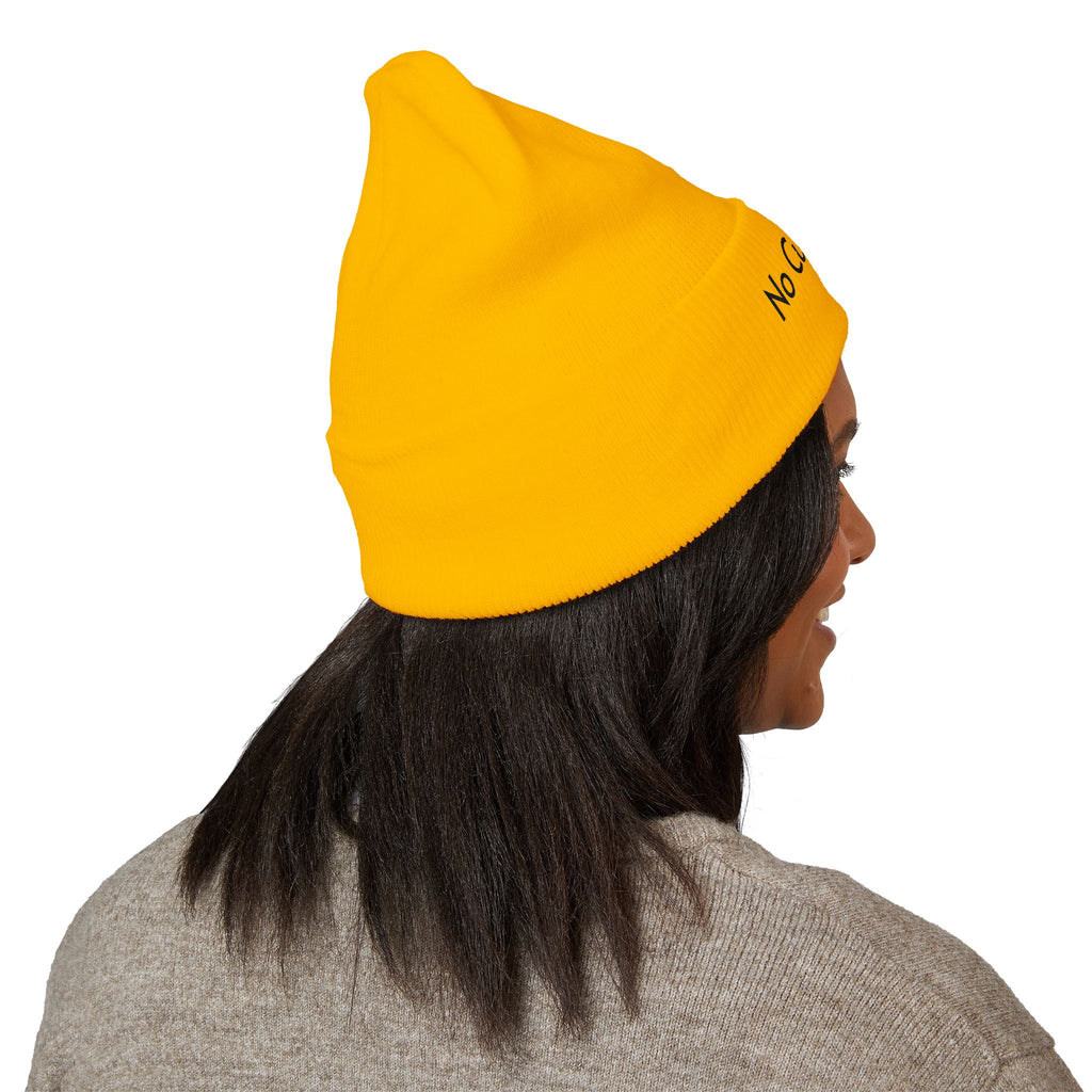 Beanie Hat - No More Cusswords Period Embroidered Beanie