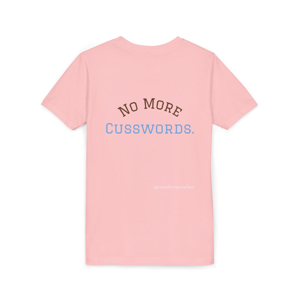 Funny Kids Tee - No More Cusswords Youth Shirt