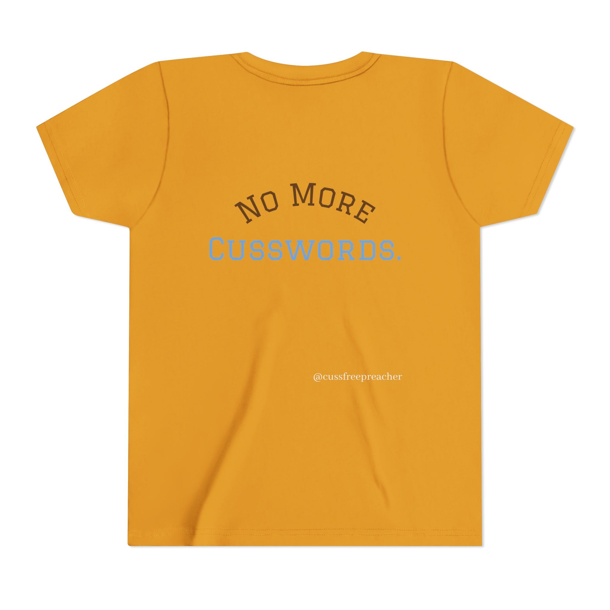 Funny Kids Tee - No More Cusswords Youth Shirt