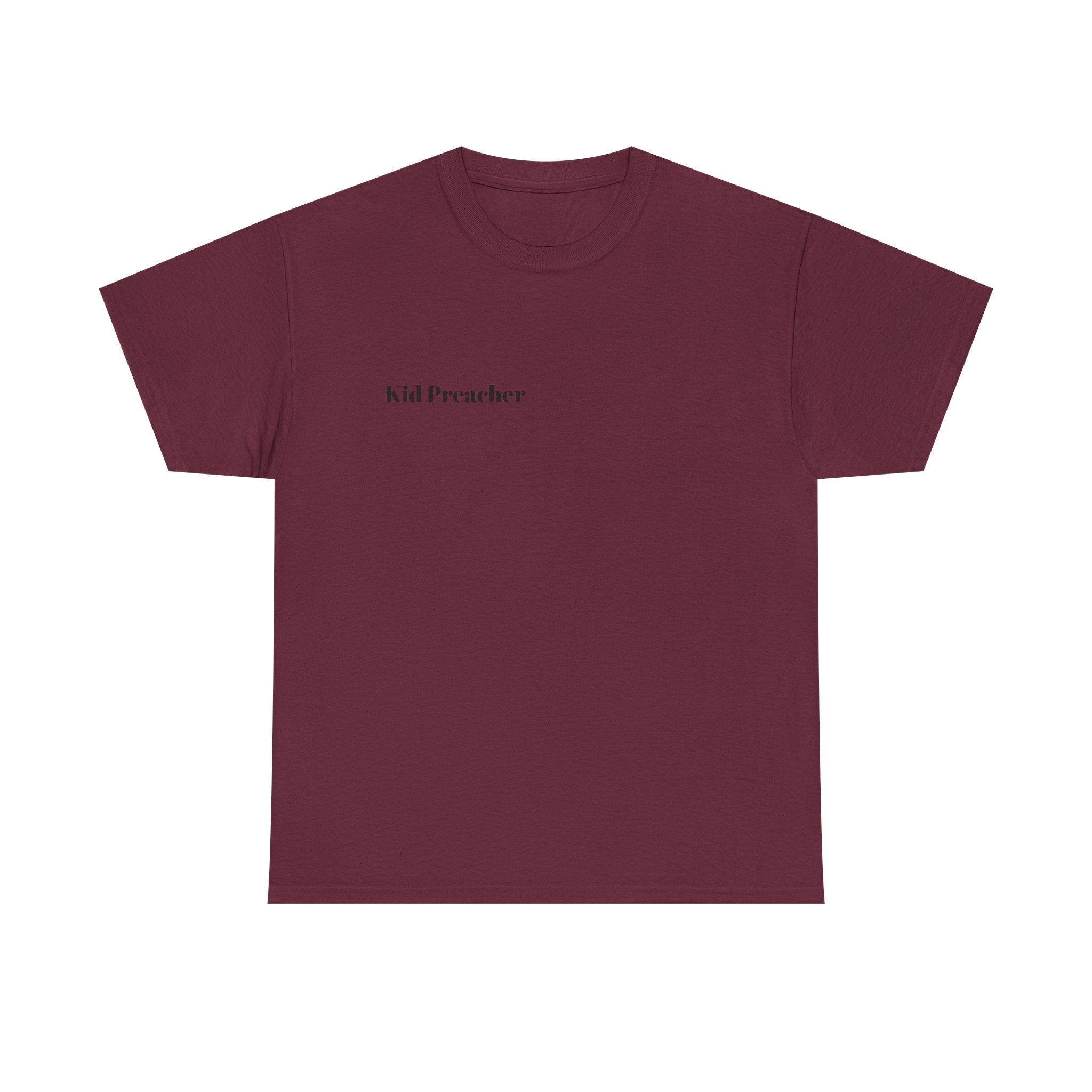 Graphic T-Shirt 'Kid Preacher' with Bible Verse Design