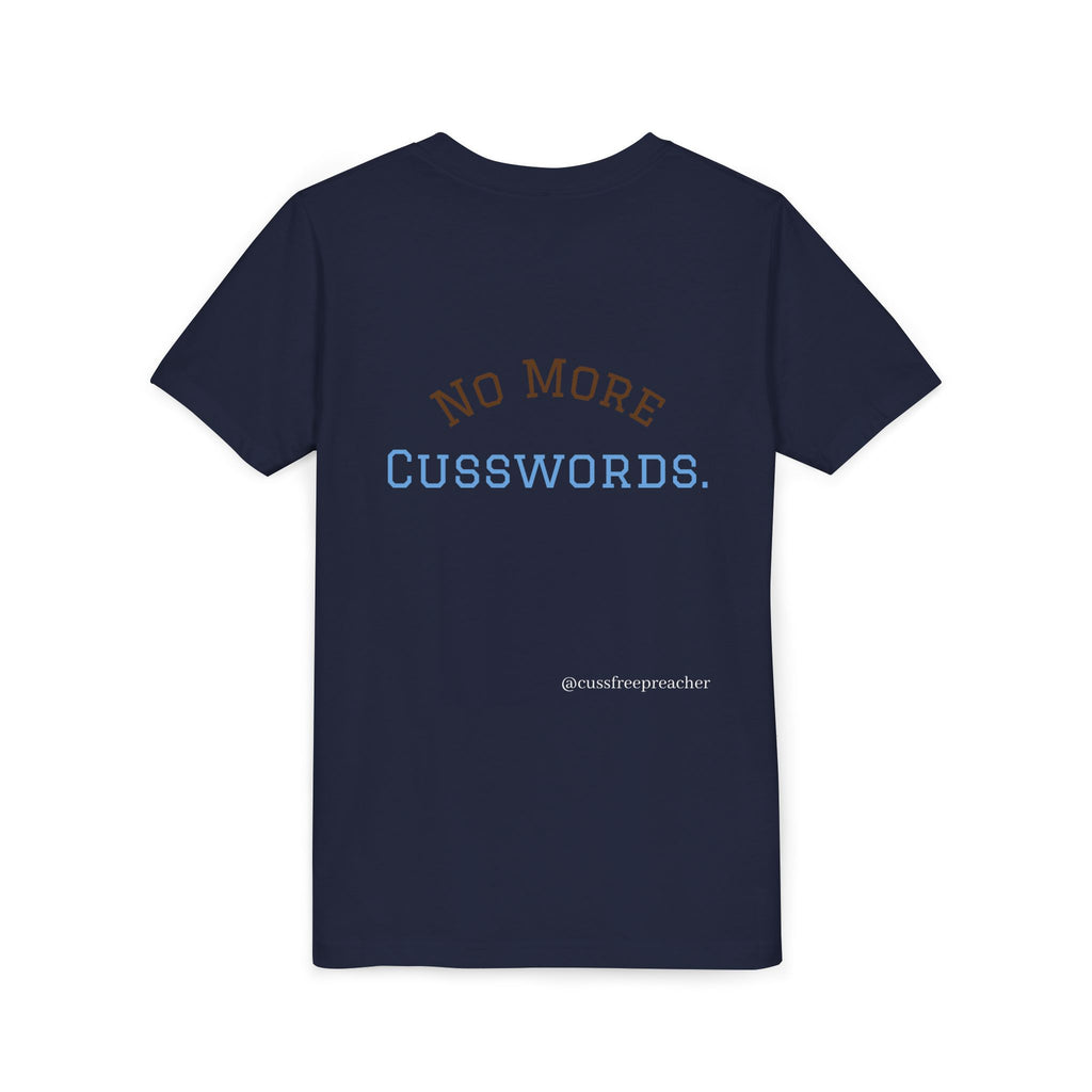 Funny Kids Tee - No More Cusswords Youth Shirt