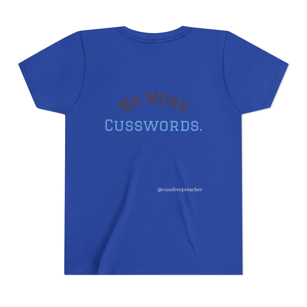 Funny Kids Tee - No More Cusswords Youth Shirt