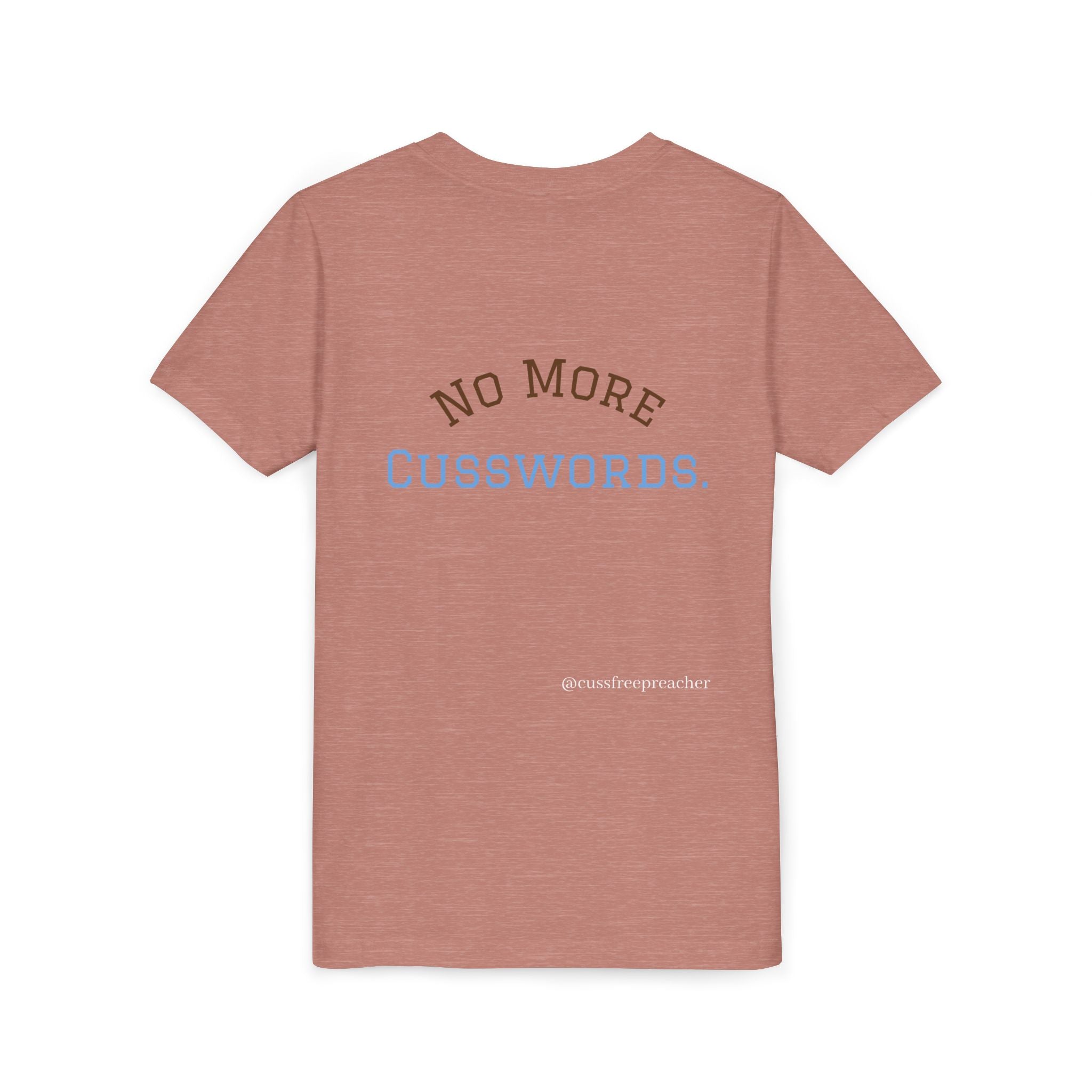 Funny Kids Tee - No More Cusswords Youth Shirt