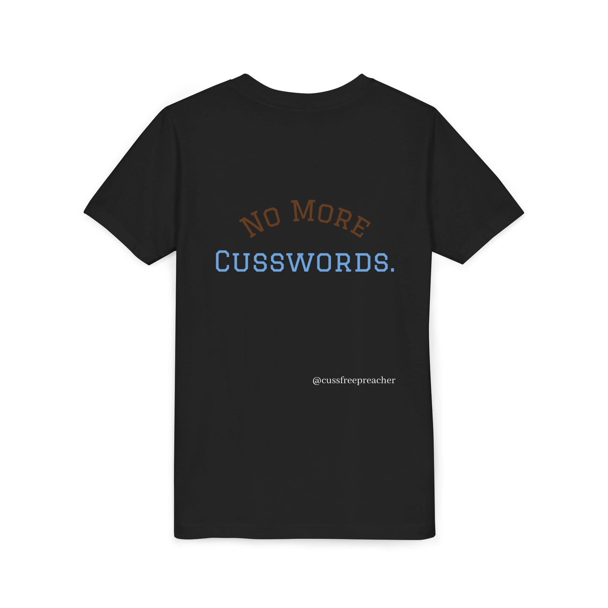 Funny Kids Tee - No More Cusswords Youth Shirt
