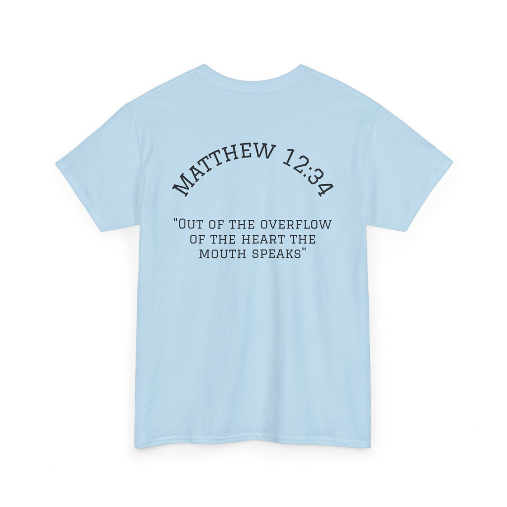 Graphic T-Shirt 'Kid Preacher' with Bible Verse Design