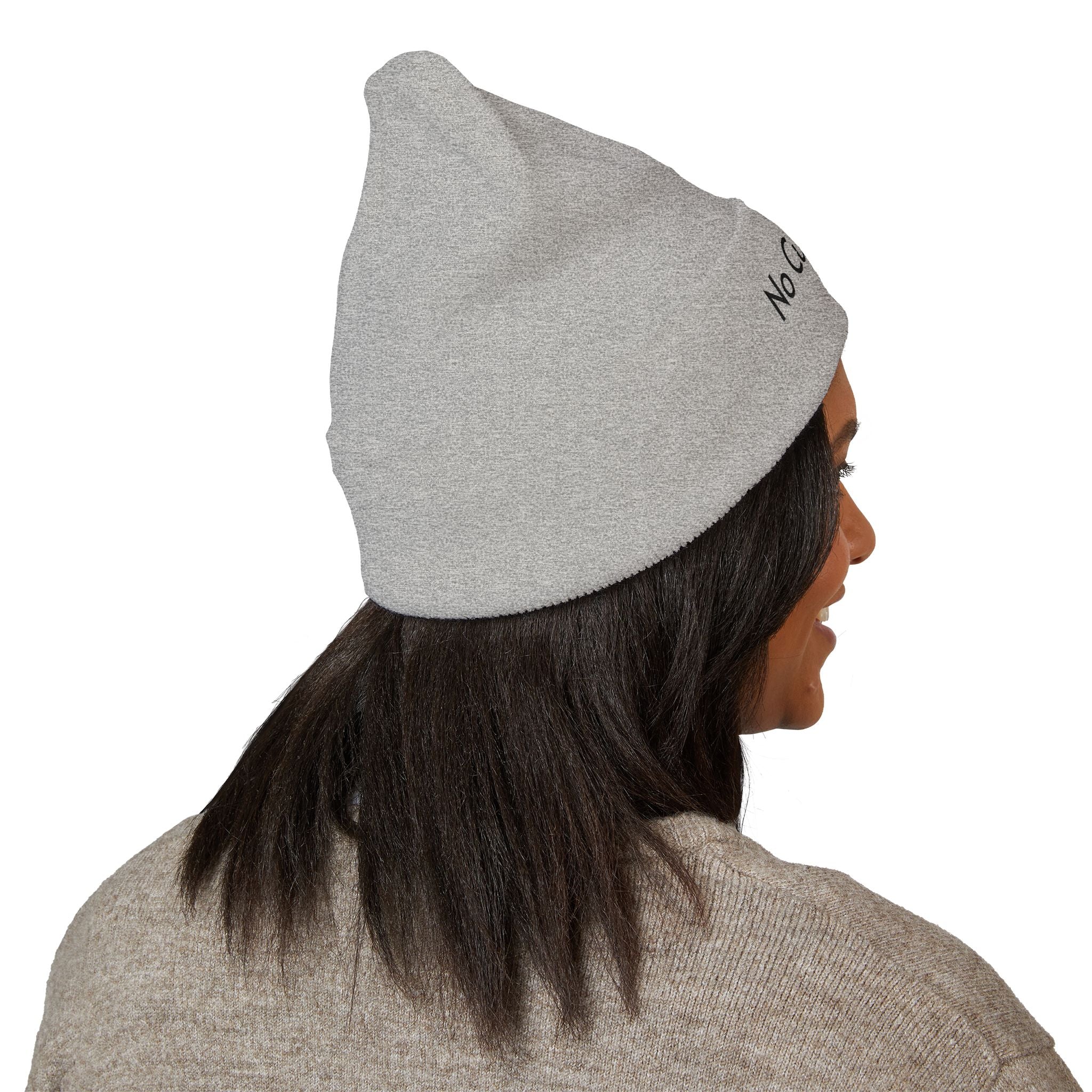 Beanie Hat - No More Cusswords Period Embroidered Beanie