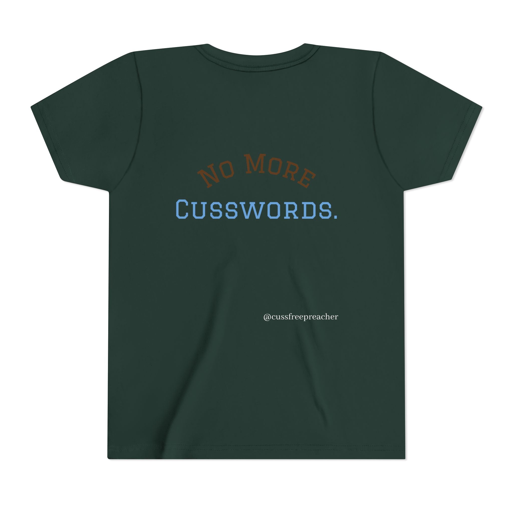 Funny Kids Tee - No More Cusswords Youth Shirt