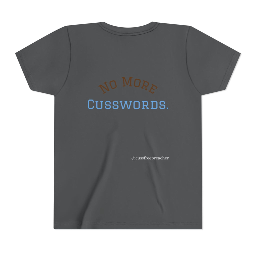 Funny Kids Tee - No More Cusswords Youth Shirt