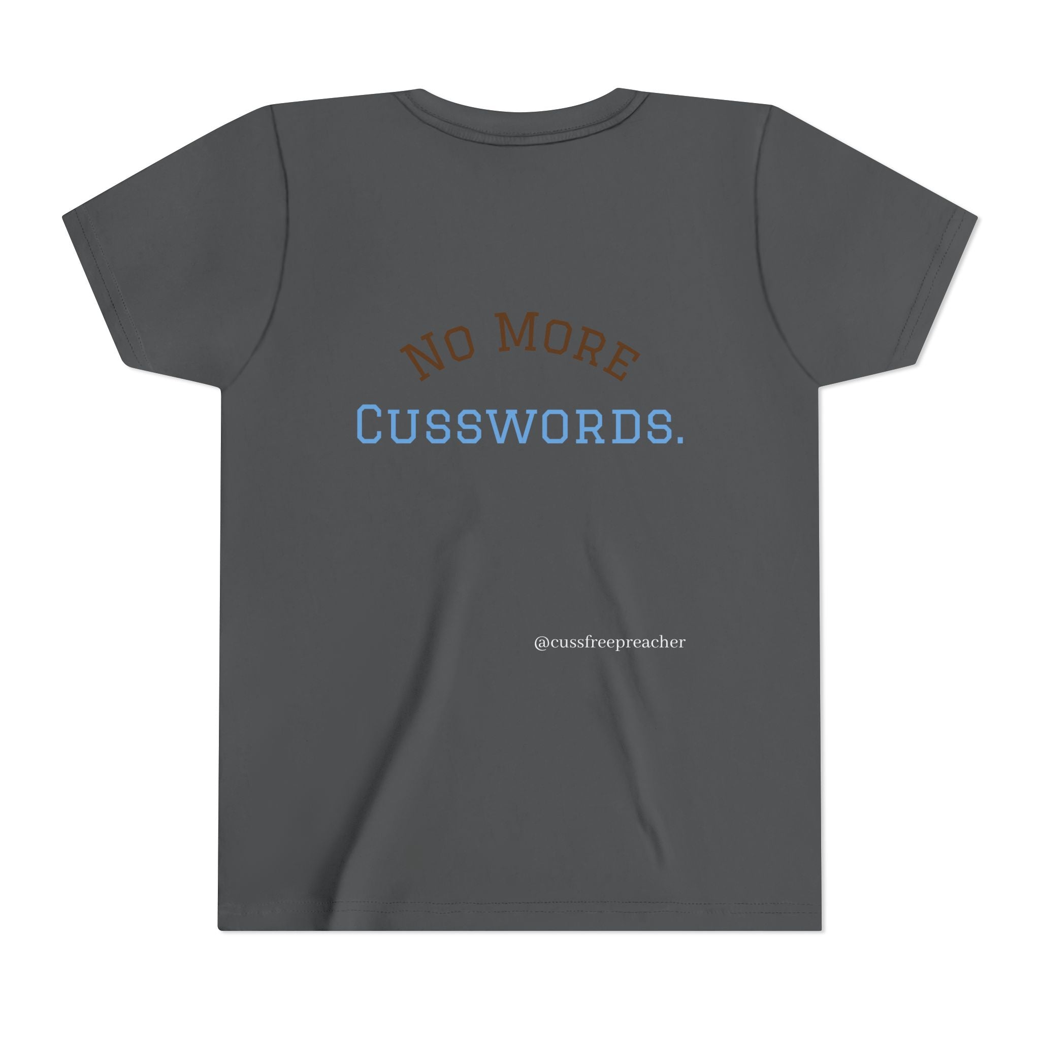 Funny Kids Tee - No More Cusswords Youth Shirt