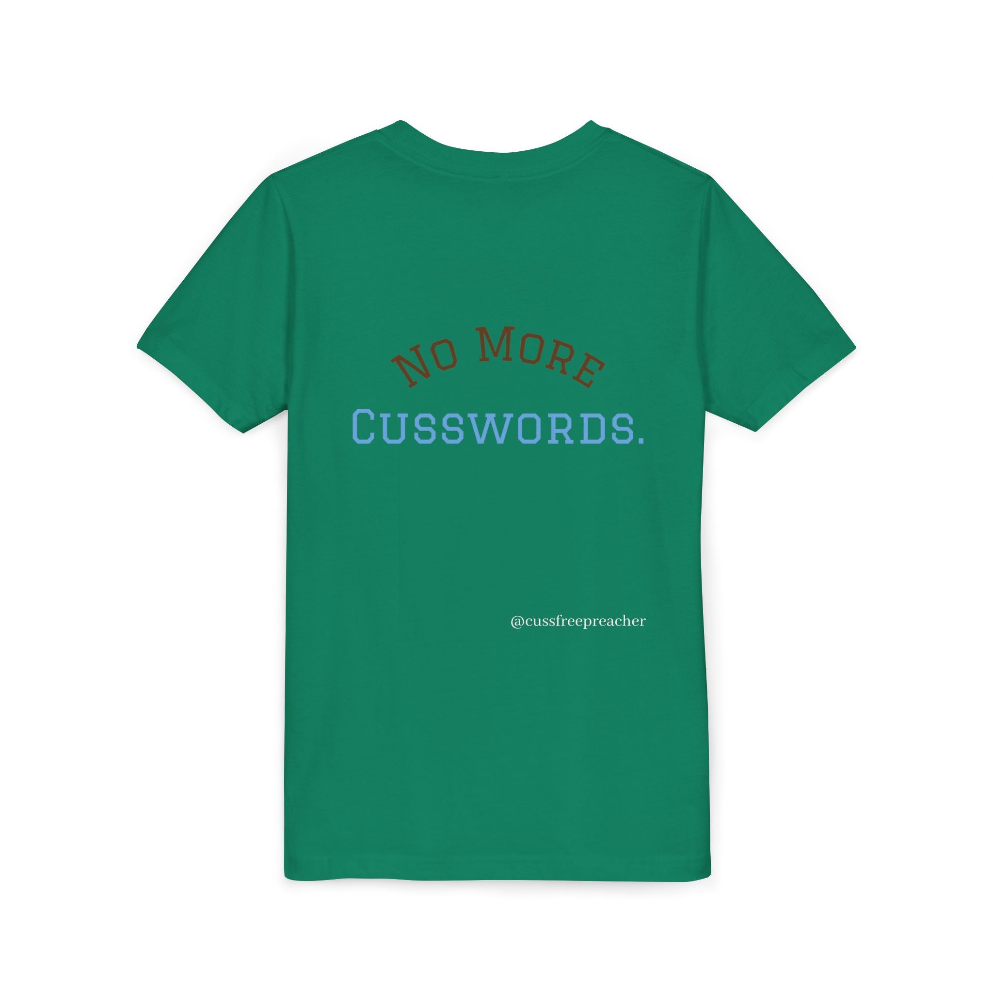 Funny Kids Tee - No More Cusswords Youth Shirt