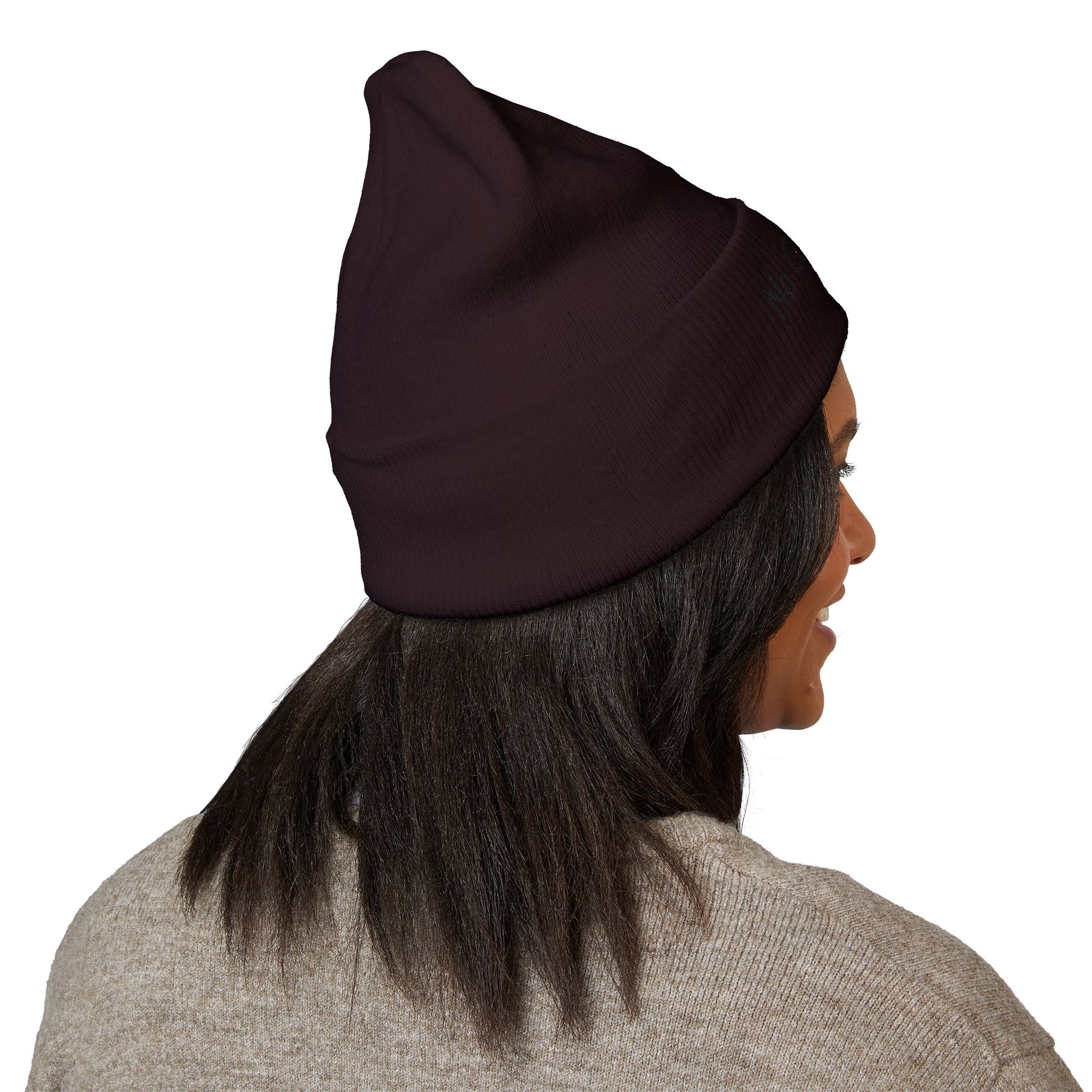 Beanie Hat - No More Cusswords Period Embroidered Beanie