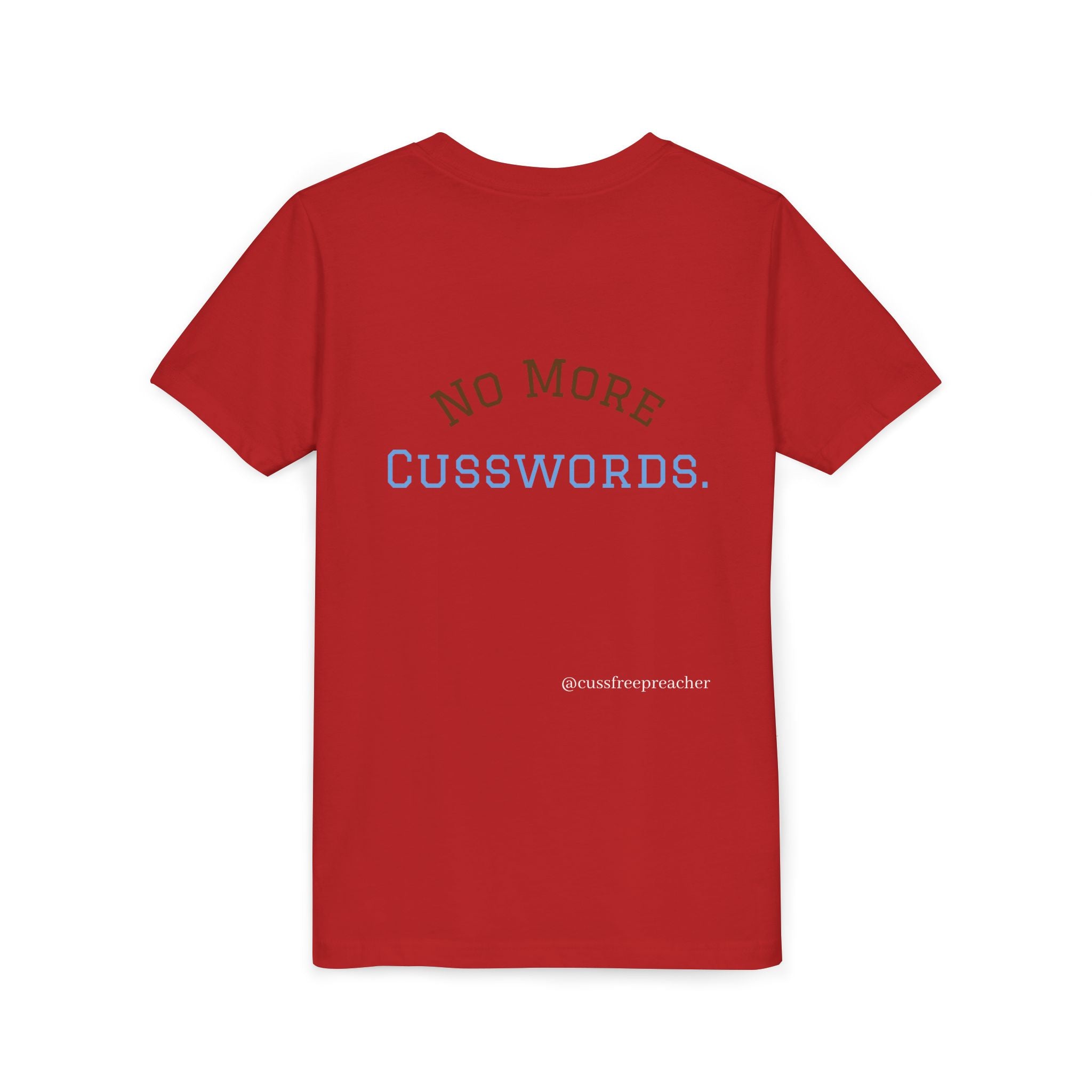 Funny Kids Tee - No More Cusswords Youth Shirt