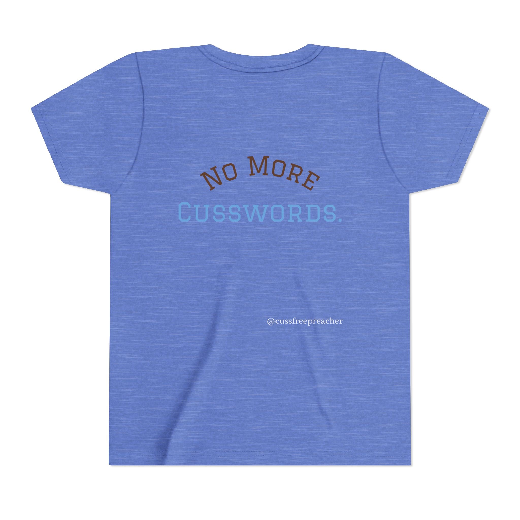 Funny Kids Tee - No More Cusswords Youth Shirt
