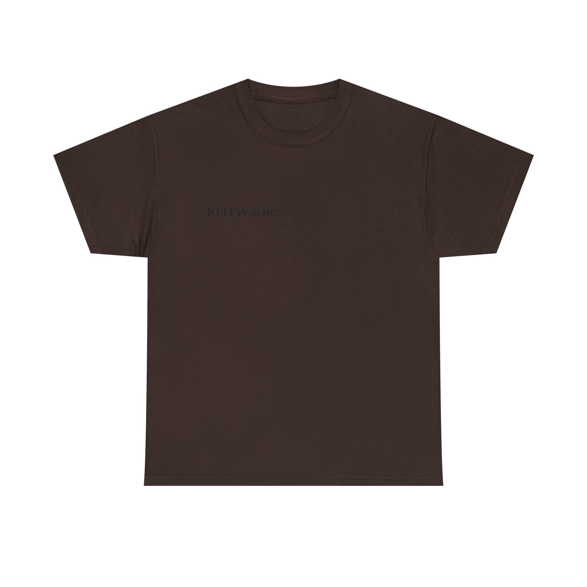 Graphic T-Shirt 'Kid Preacher' with Bible Verse Design