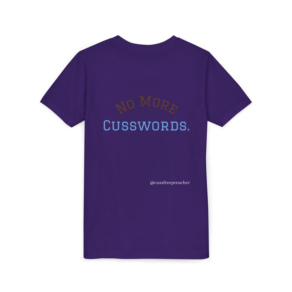 Funny Kids Tee - No More Cusswords Youth Shirt
