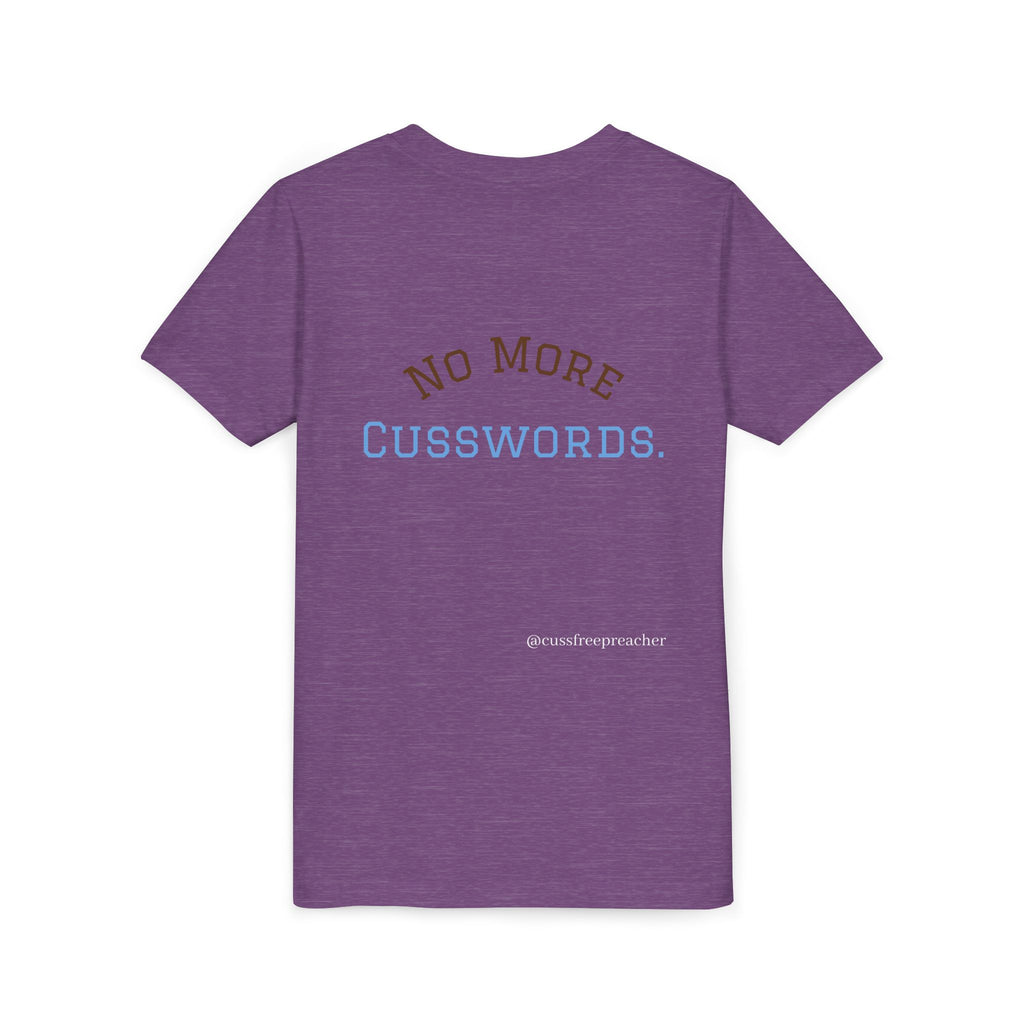 Funny Kids Tee - No More Cusswords Youth Shirt