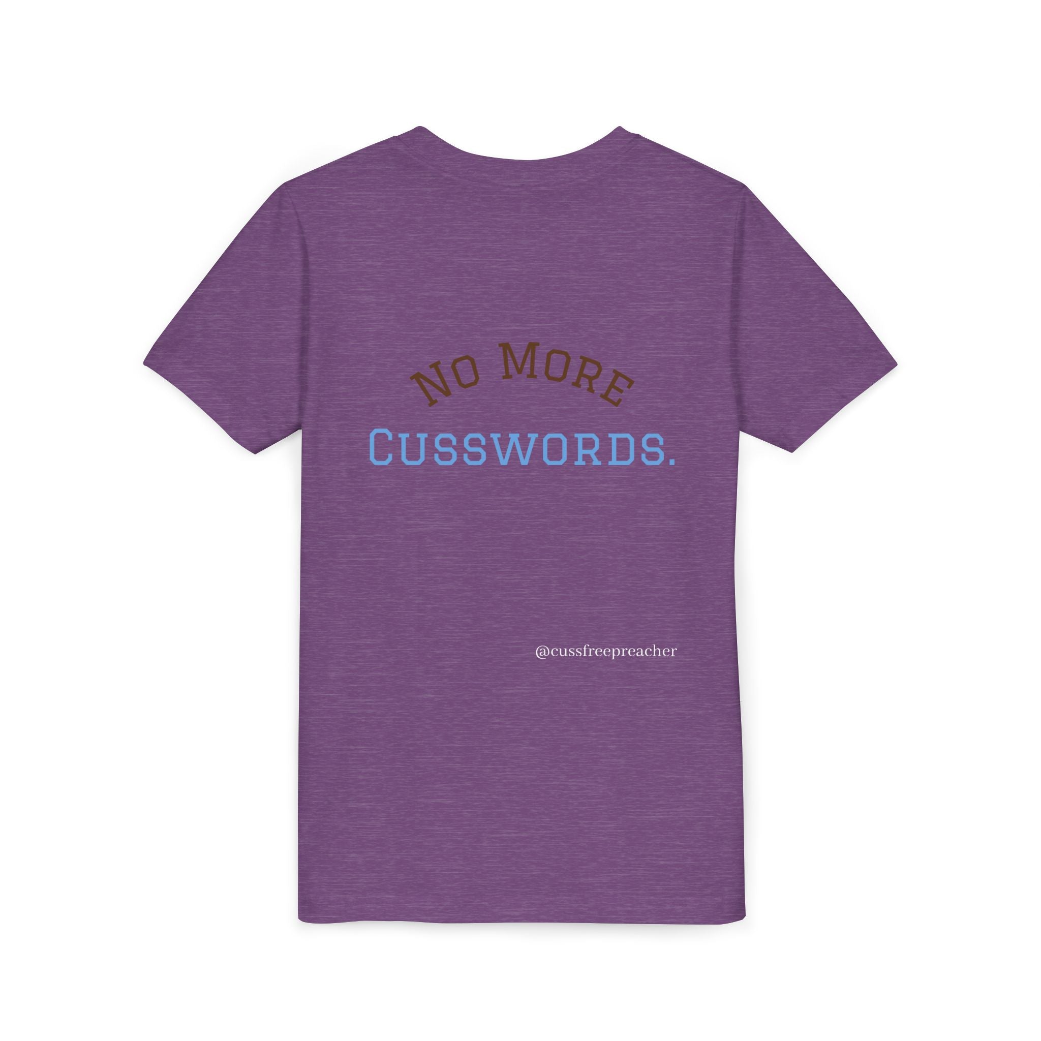 Funny Kids Tee - No More Cusswords Youth Shirt