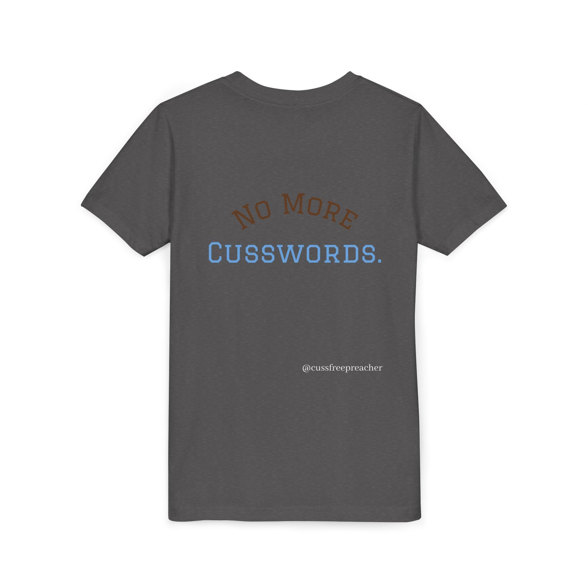 Funny Kids Tee - No More Cusswords Youth Shirt