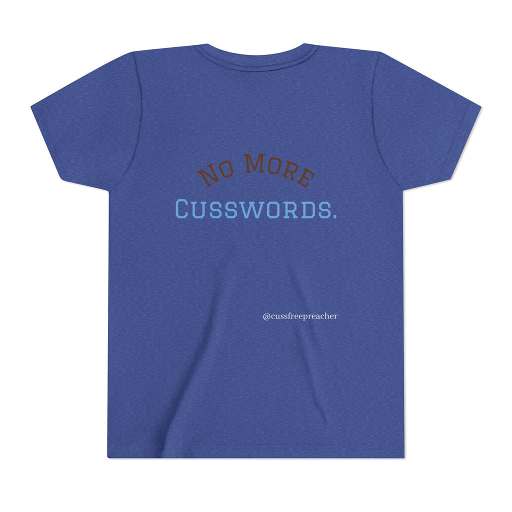 Funny Kids Tee - No More Cusswords Youth Shirt
