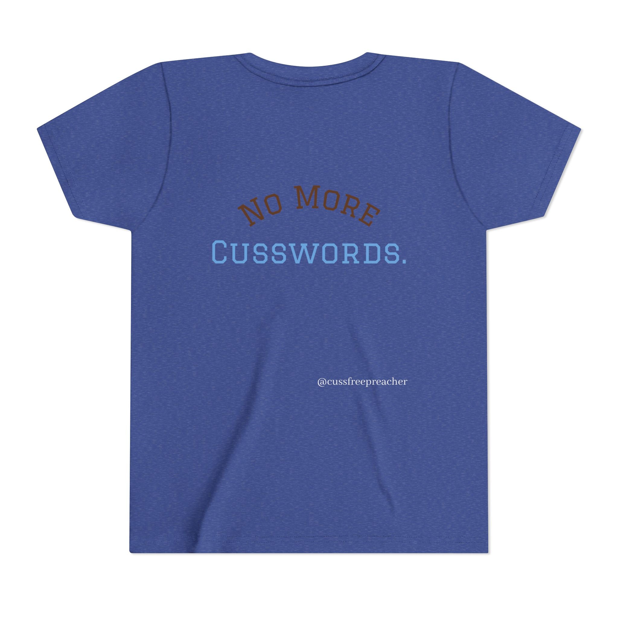 Funny Kids Tee - No More Cusswords Youth Shirt