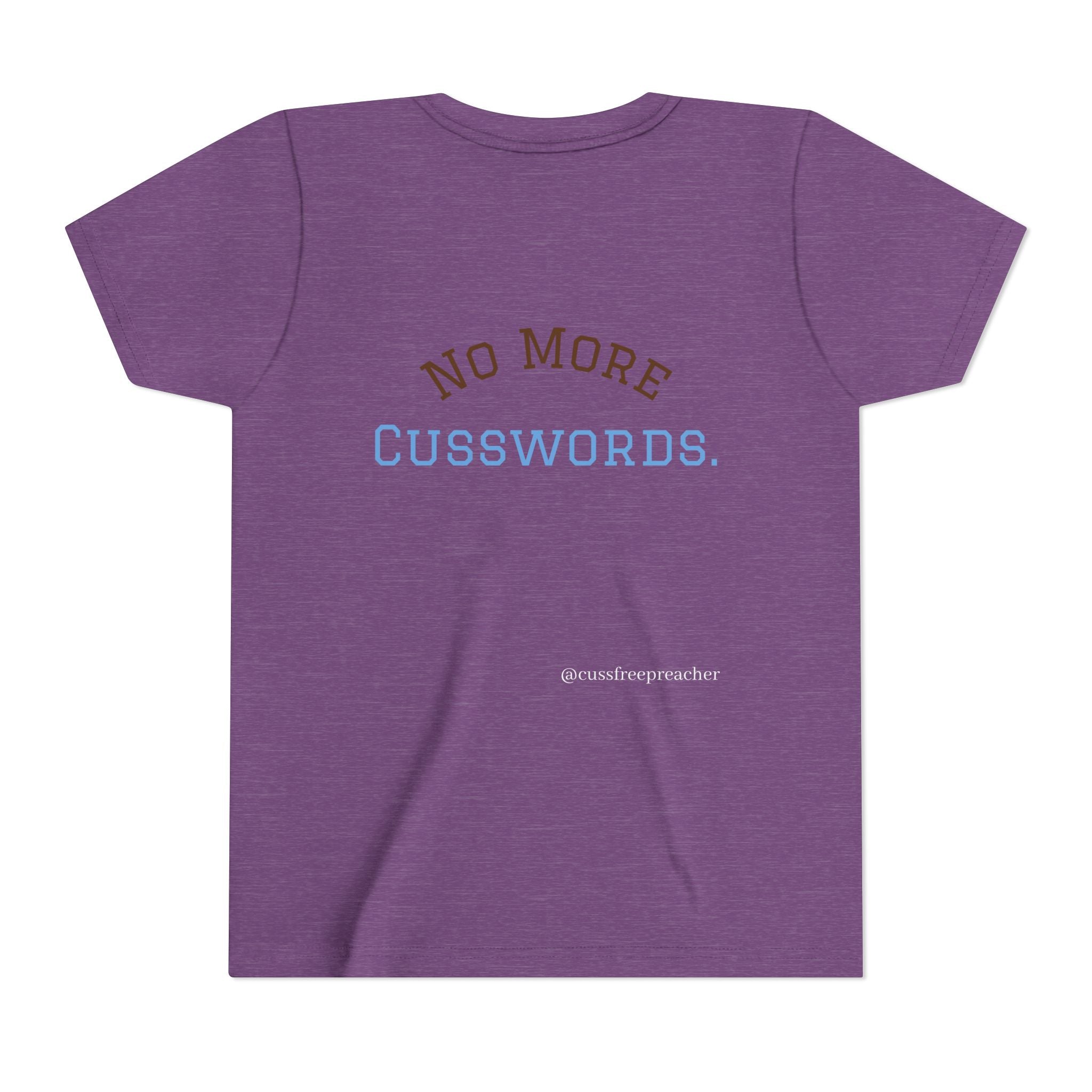 Funny Kids Tee - No More Cusswords Youth Shirt