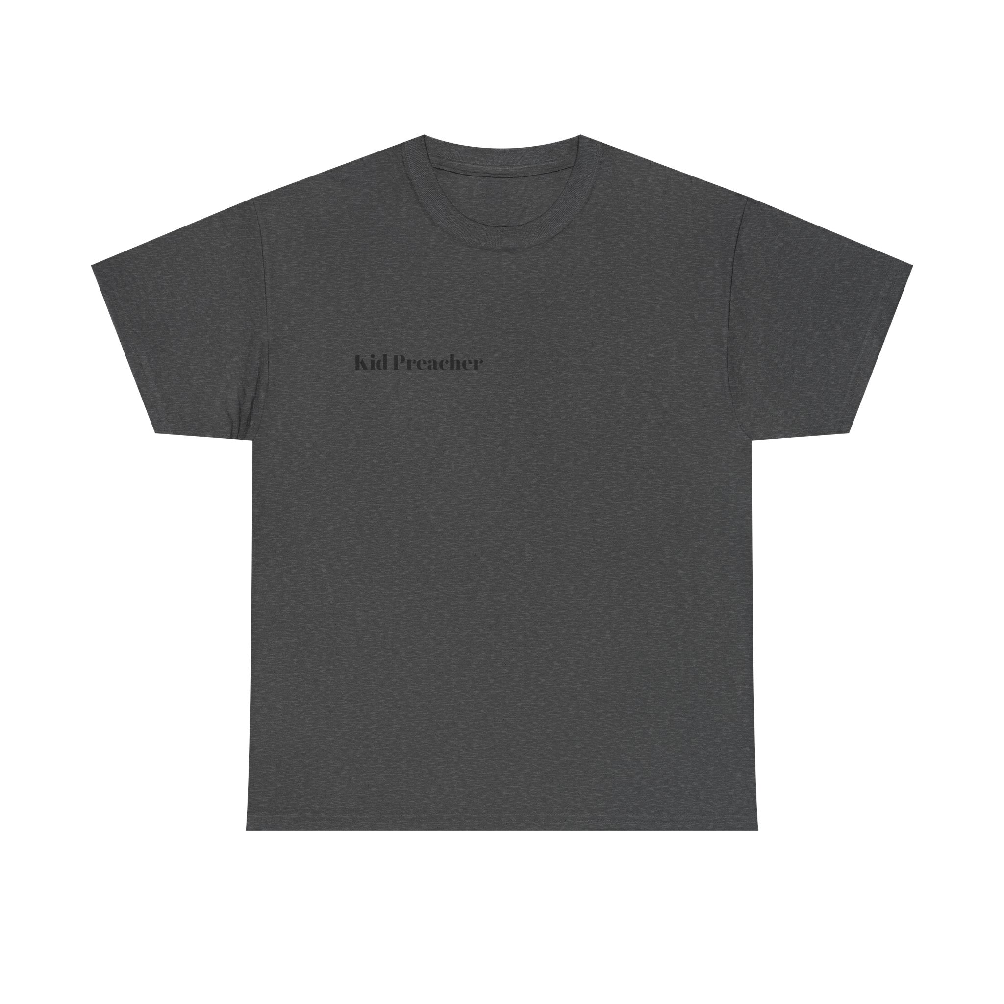 Graphic T-Shirt 'Kid Preacher' with Bible Verse Design