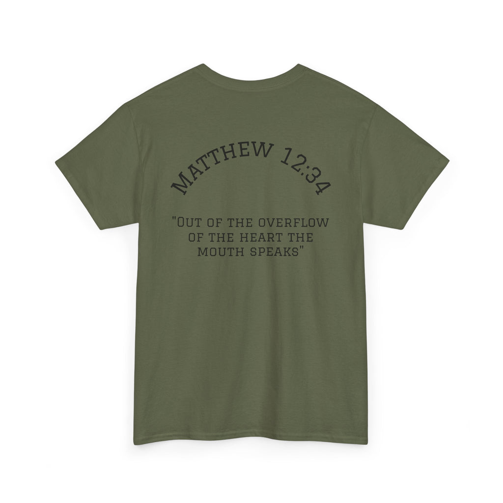 Graphic T-Shirt 'Kid Preacher' with Bible Verse Design