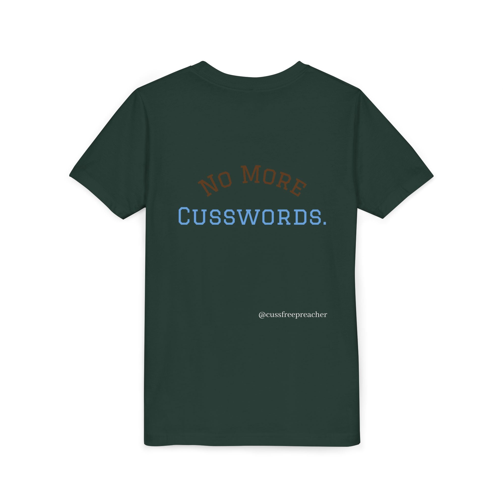 Funny Kids Tee - No More Cusswords Youth Shirt