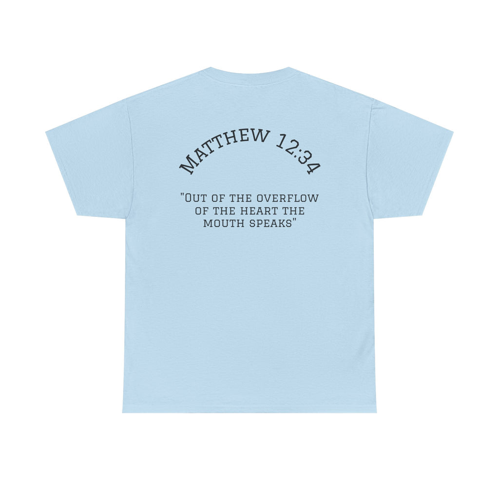 Graphic T-Shirt 'Kid Preacher' with Bible Verse Design