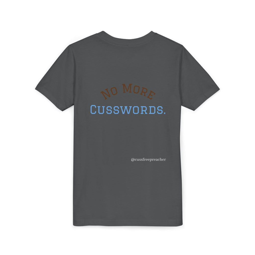 Funny Kids Tee - No More Cusswords Youth Shirt