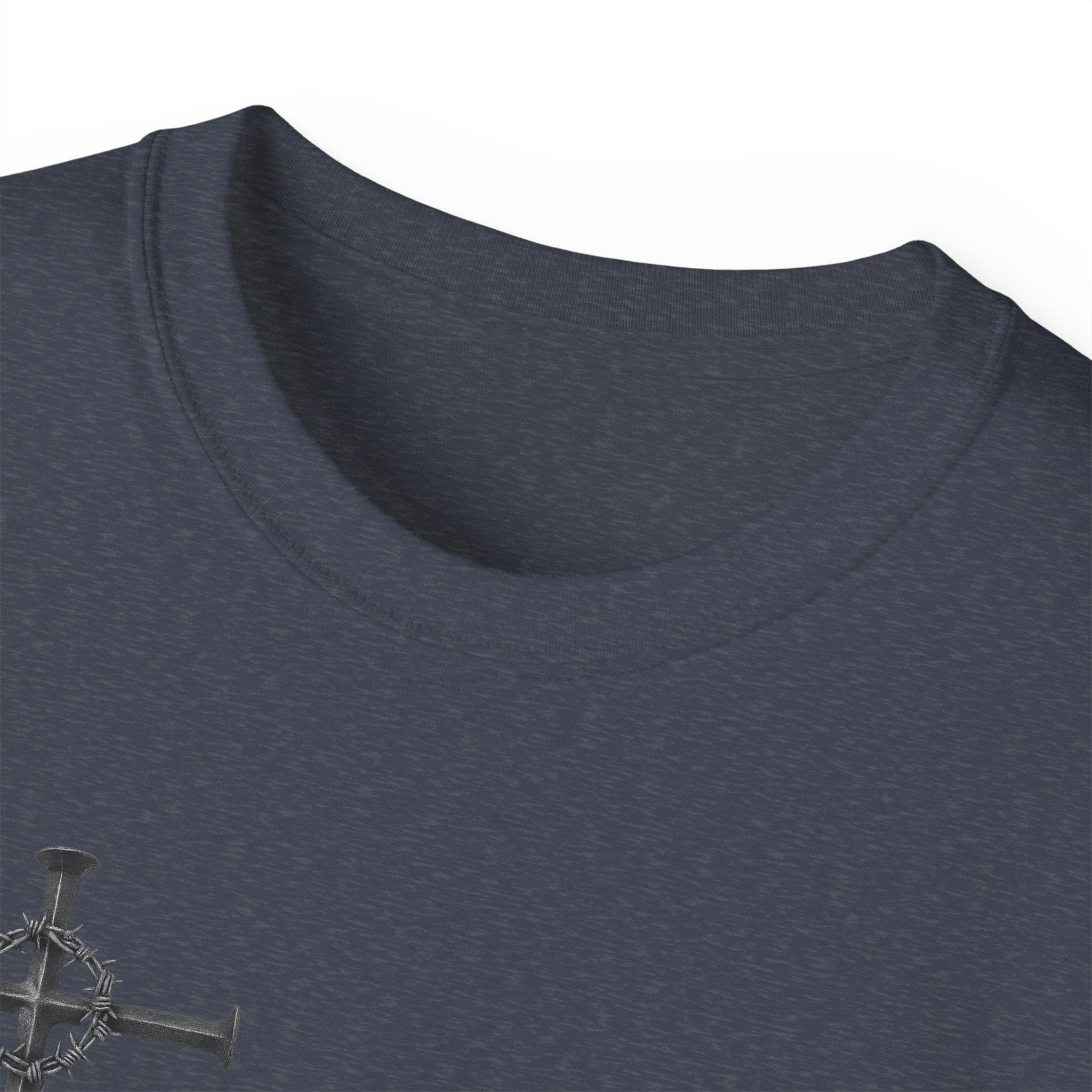 Redeemed Black Tee Elite Cross Logo Unisex T-Shirt